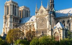 The cathedral of Notre Dame in Paris, France.