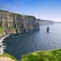 Cliffs of Moher on the west coast of Ireland.