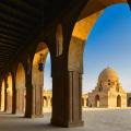 Mosque of Ibn Tulun in Cairo.