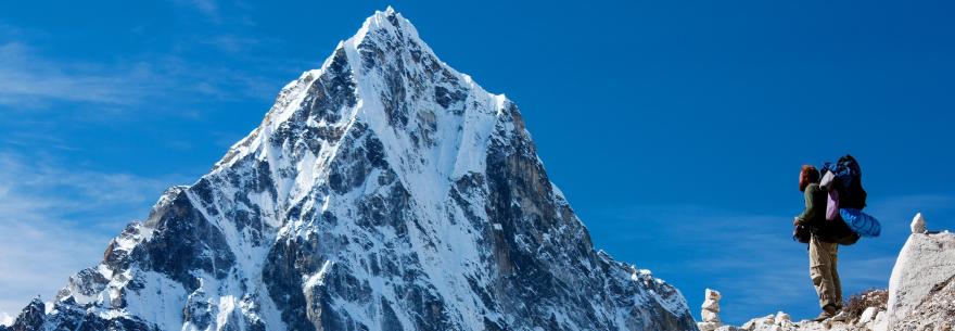 Nepal is home to Mt. Everest, the tallest mountain in the world.